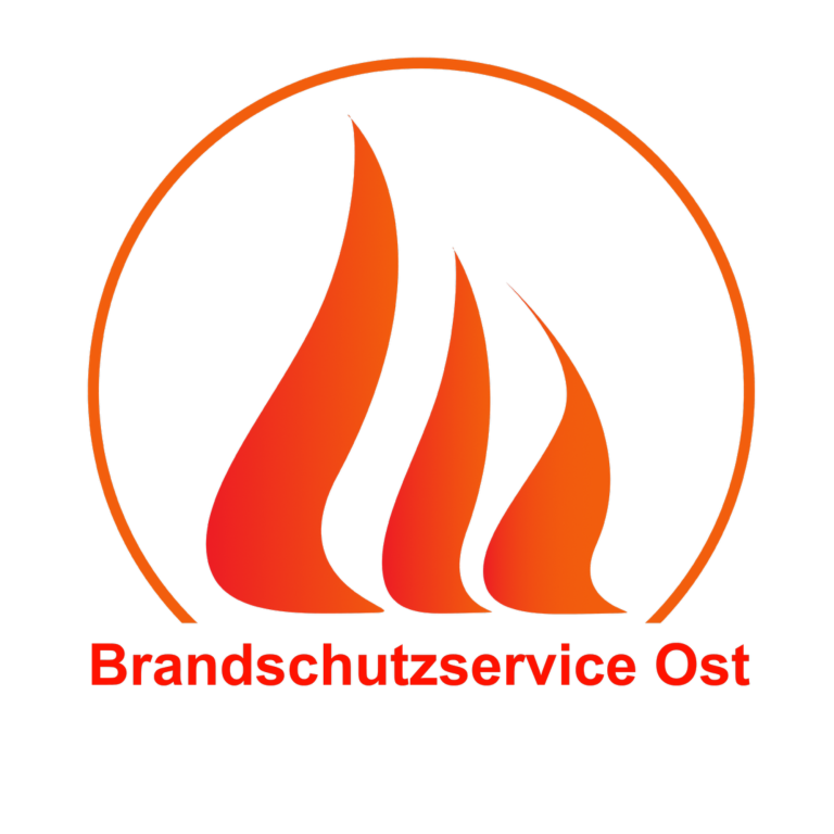 Logo Brandschutzservice Ost Logo Brandschutzservice Ost . Schriftzug Brandschutzservice Ost mit Logo was Feuer darstellt in einem Kreis